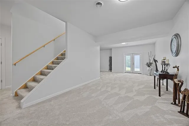 a view of entryway and hall