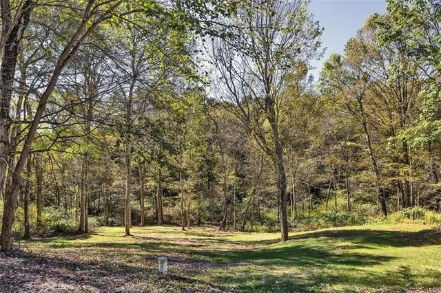 a view of outdoor space with trees