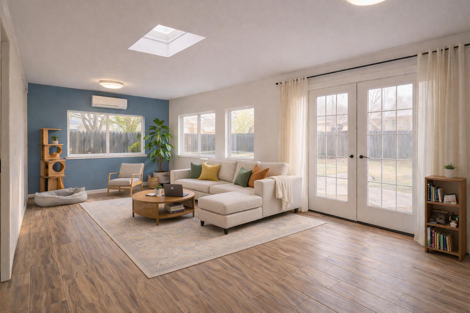 2806 58th Street Lubbock, TX 79413 - Photo 17 of 35 a living room with furniture and a large window