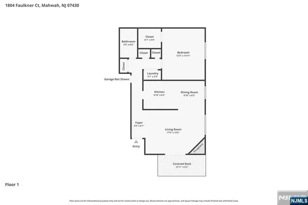 $327,500 | 1804 Faulkner Court, Mahwah, NJ 07430