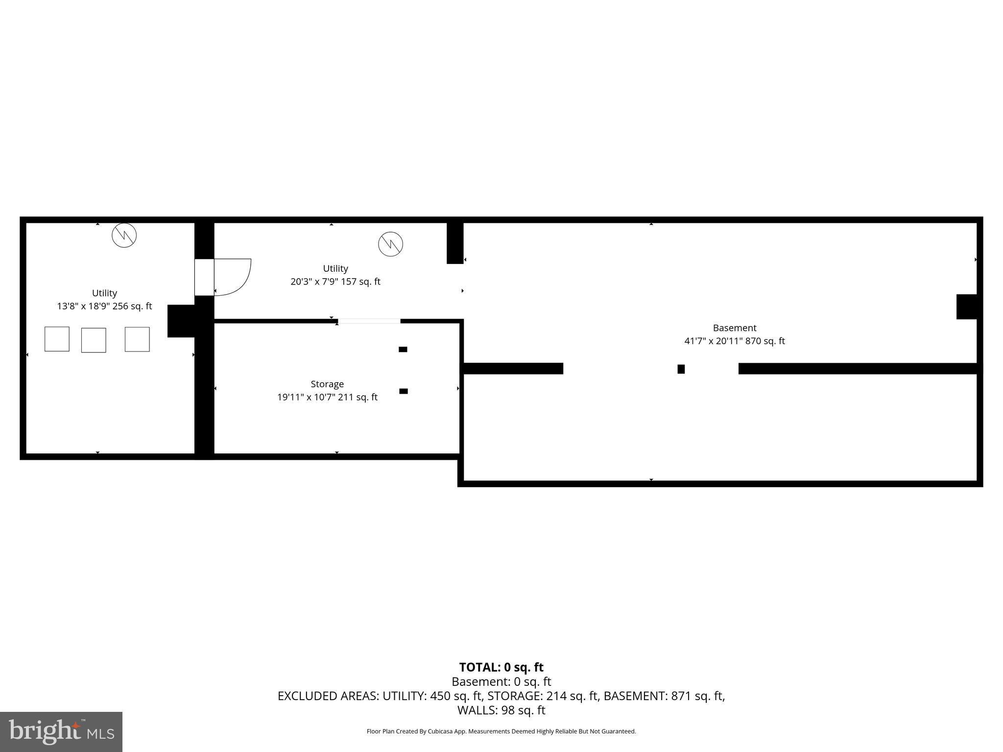 2319 Forest Grove Road Furlong, PA 18925 - Photo 80 of 80 Basement Floor Plan of Main House