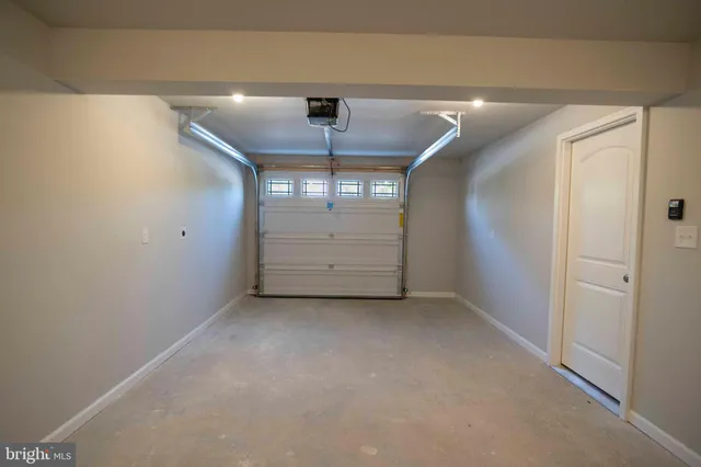 en empty room with windows