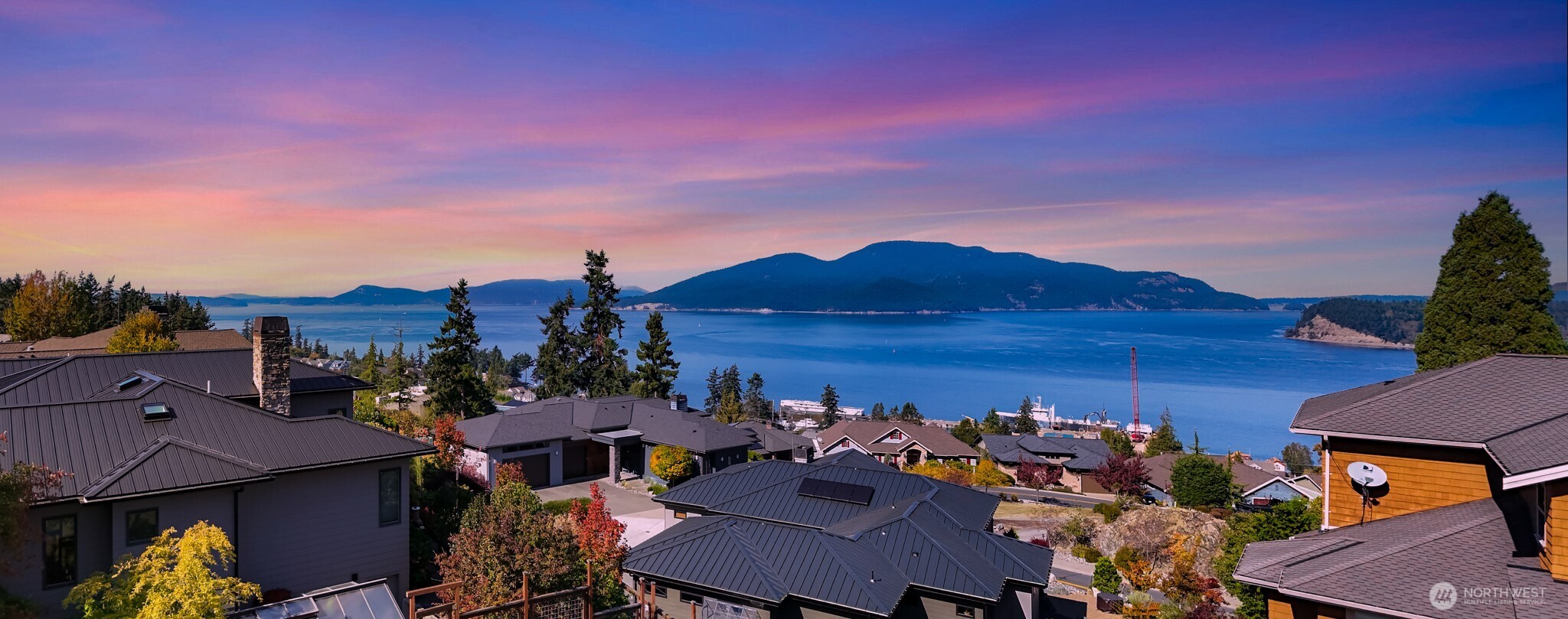 2904 17th Street Anacortes, WA 98221 - Photo 15 of 15 a view of a city with a lot of houses