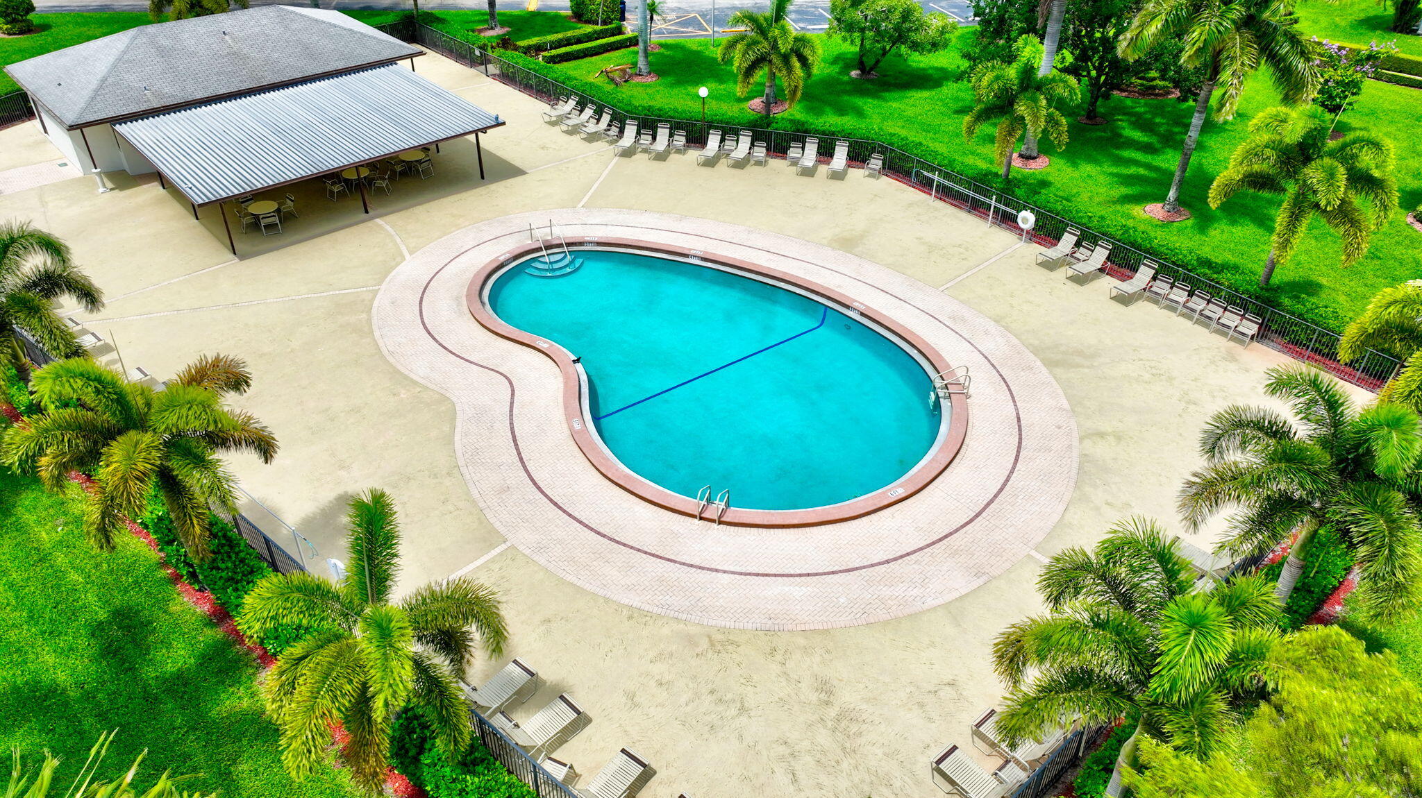 374 Brighton I, Unit 374 Boca Raton, FL 33434 - Photo 42 of 83 Aerial Views of the Satellite Pool