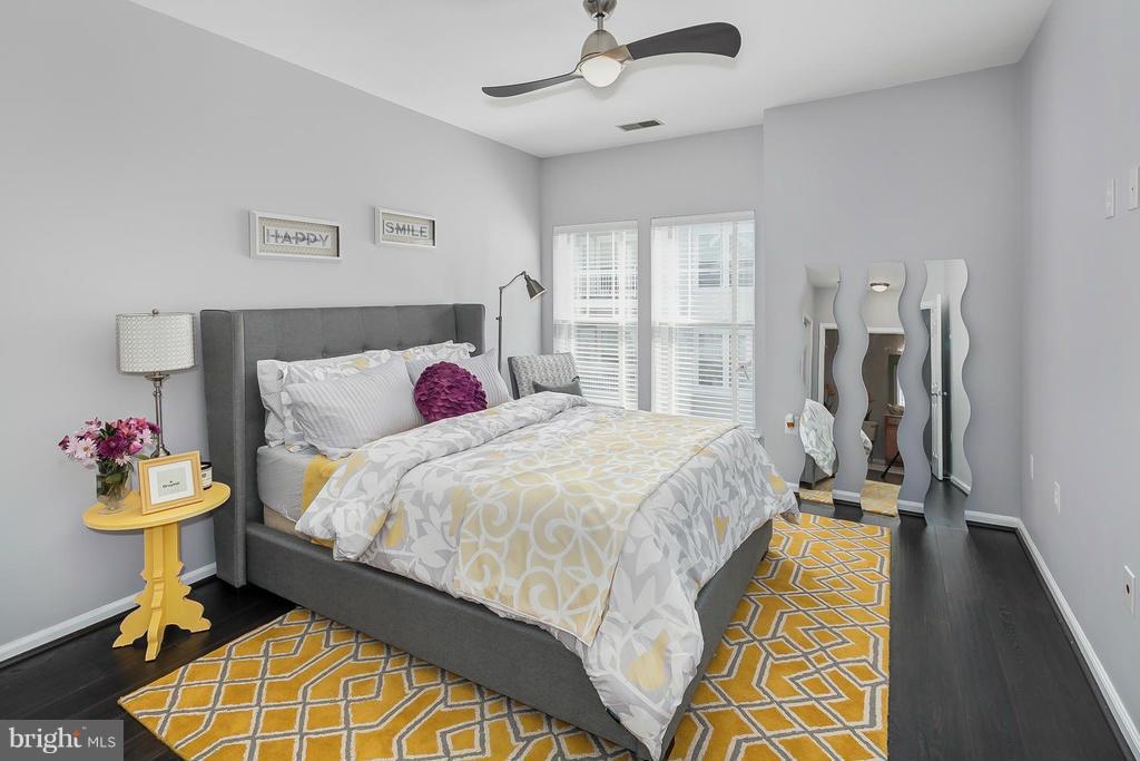 1515 North Point Drive, Unit 304 Reston, VA 20194 - Photo 13 of 23 Master Bedroom Hardwoods throughout