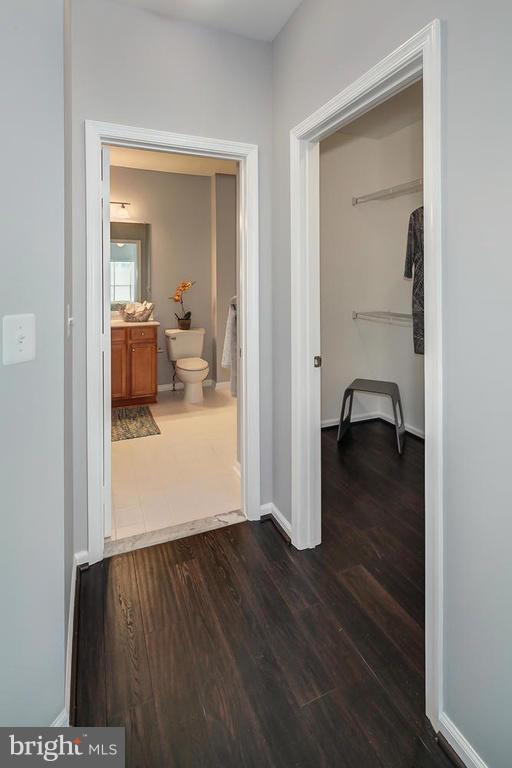 1515 North Point Drive, Unit 304 Reston, VA 20194 - Photo 15 of 23 Master Bedroom with Walk-in Closet