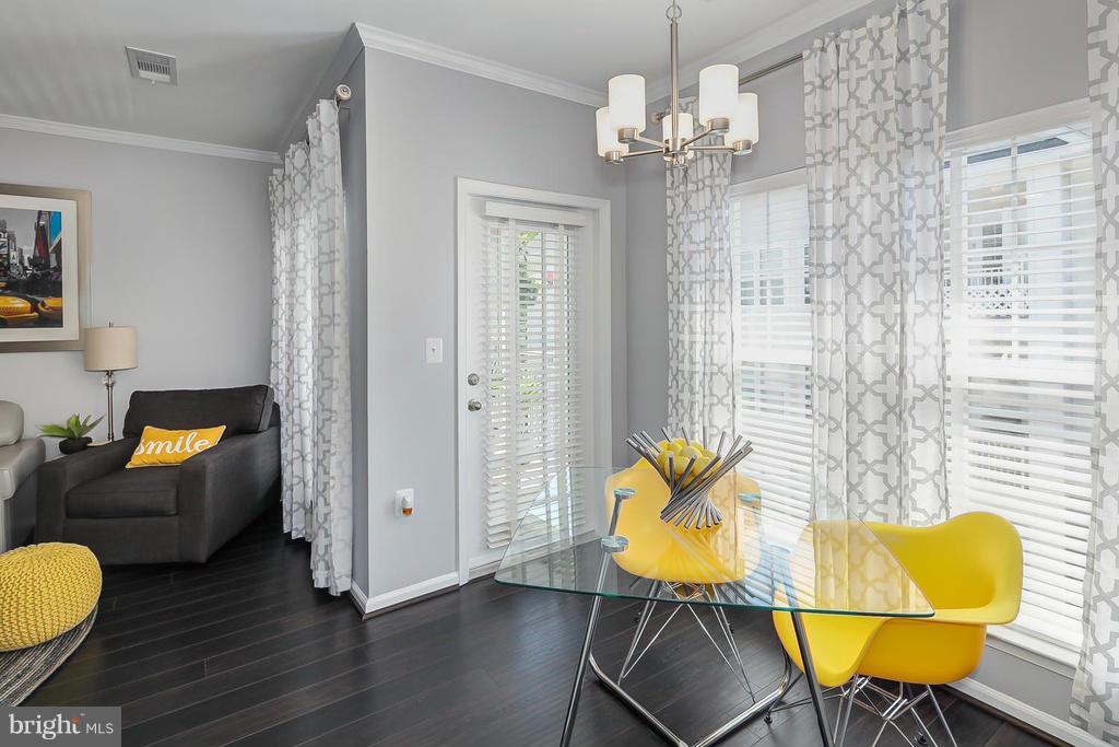1515 North Point Drive, Unit 304 Reston, VA 20194 - Photo 7 of 23 Breakfast Nook leading to private balcony