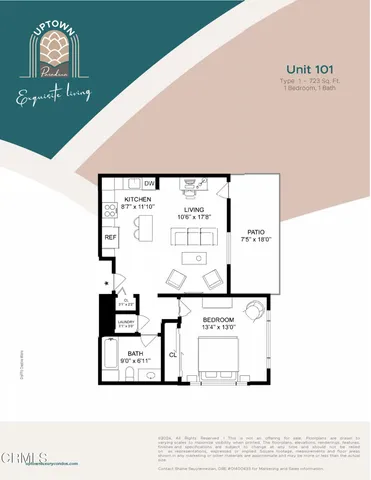 $855,000 | 139 South Oak Knoll Avenue, Unit 101, Pasadena, CA 91101