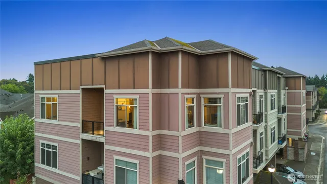 a large brick building with large windows