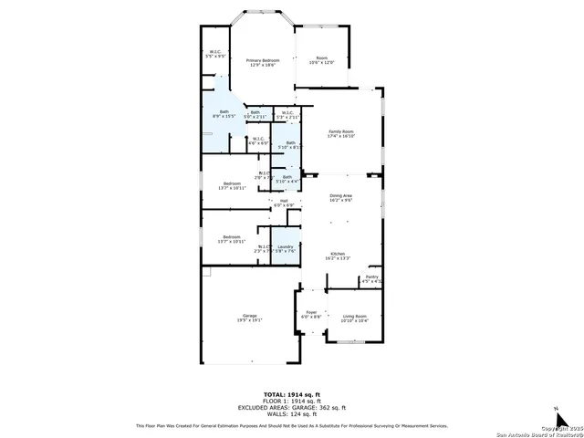 a picture of a floor plan