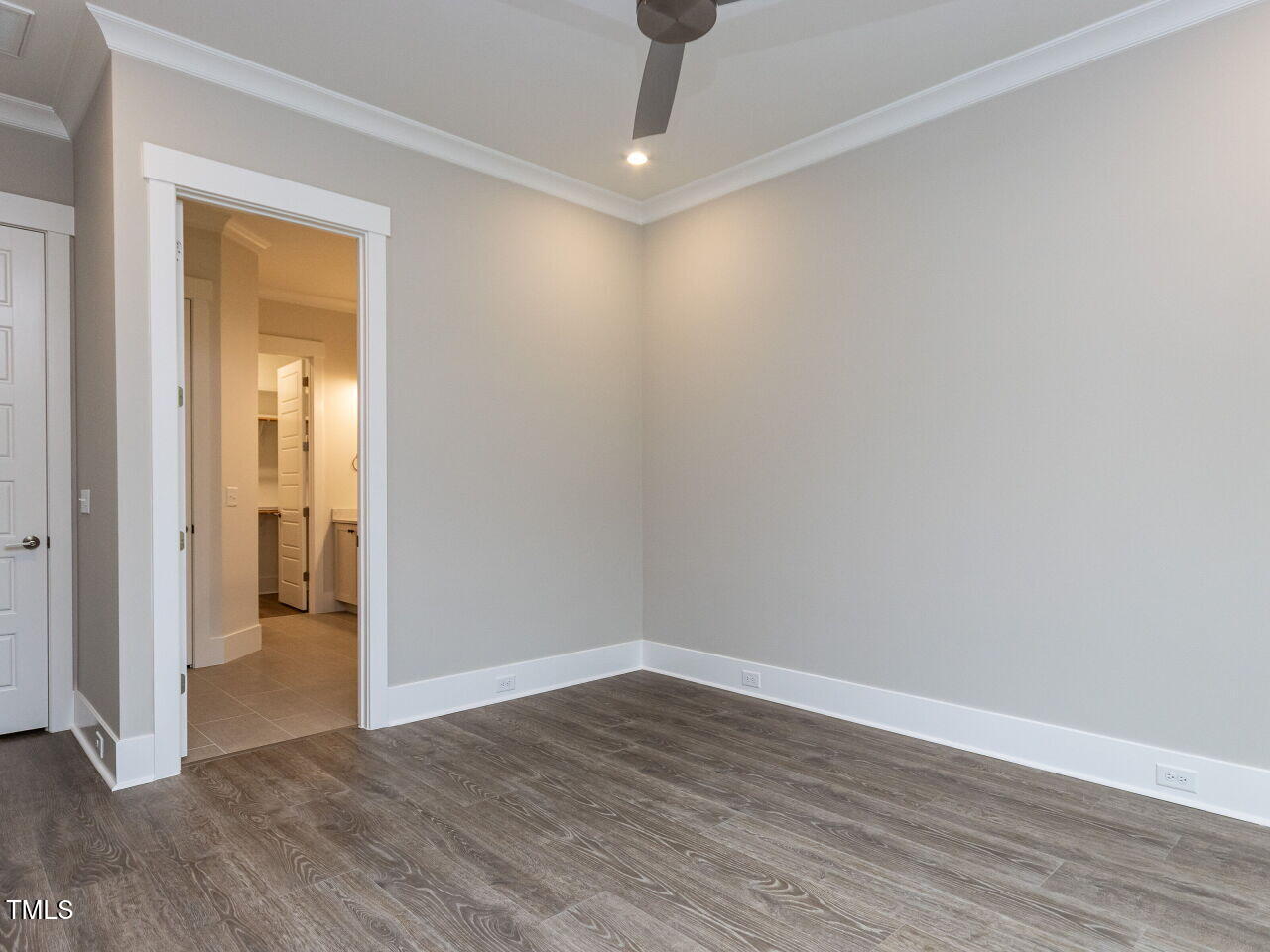 1001 Coldspring Circle Durham, NC 27705 - Photo 32 of 49 a view of an empty room with wooden floor