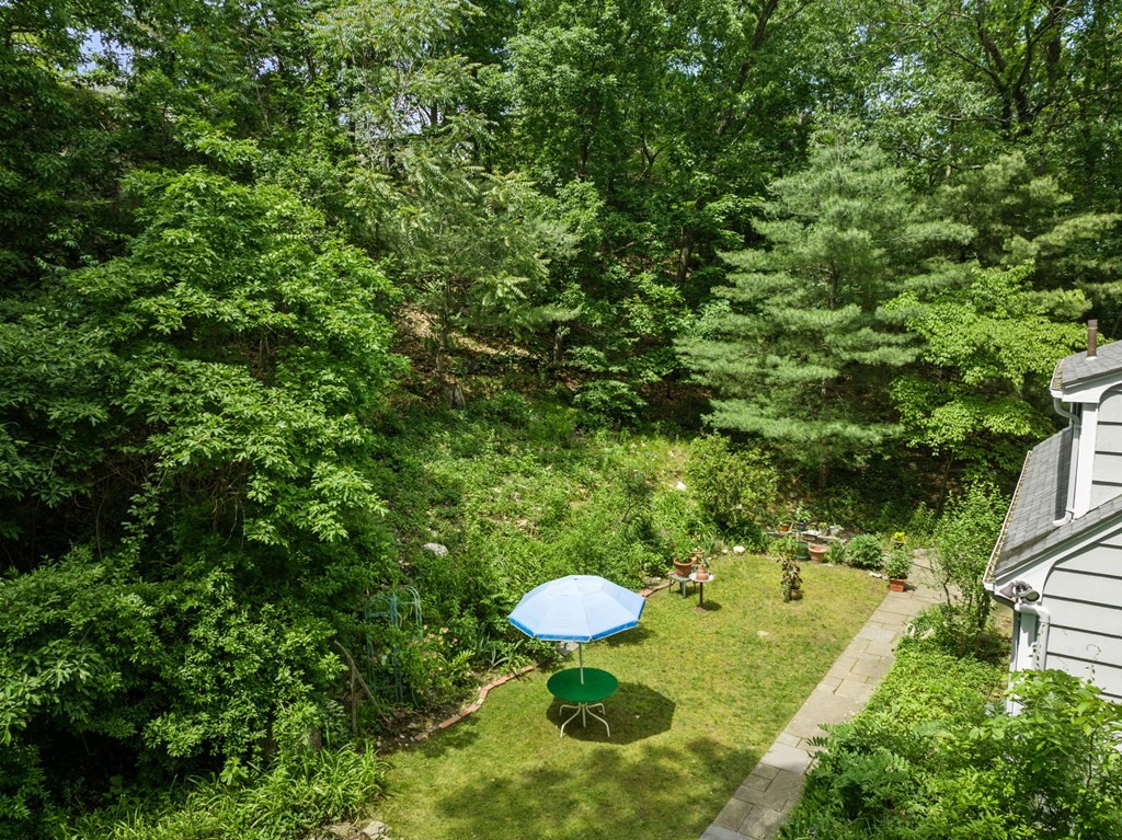 56 River Road Weston, MA 02493 - Photo 22 of 23 a view of a small yard