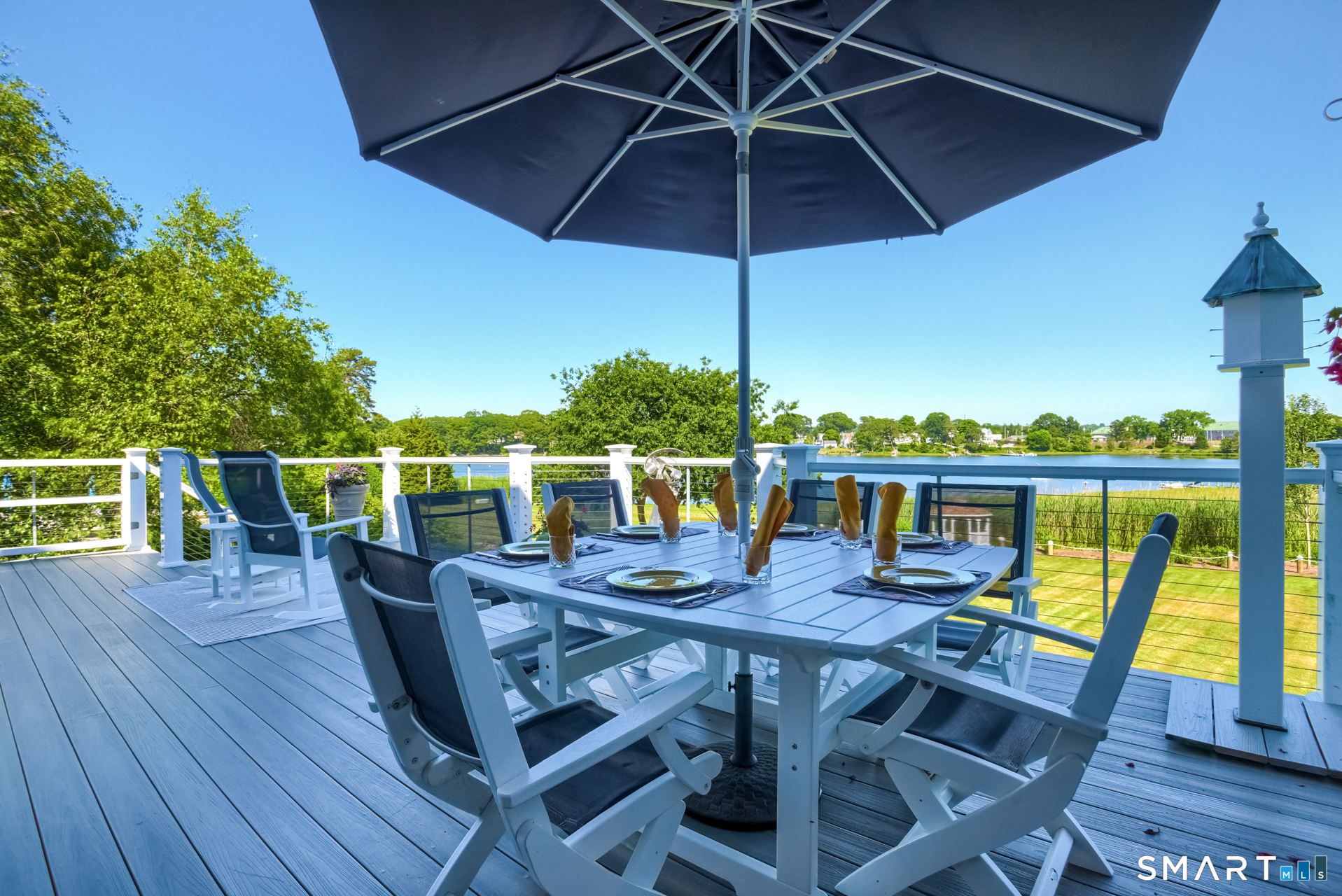 47 Oswegatchie Hills Road East Lyme, CT 06357 - Photo 18 of 40 a view of deck with furniture and barbeque oven