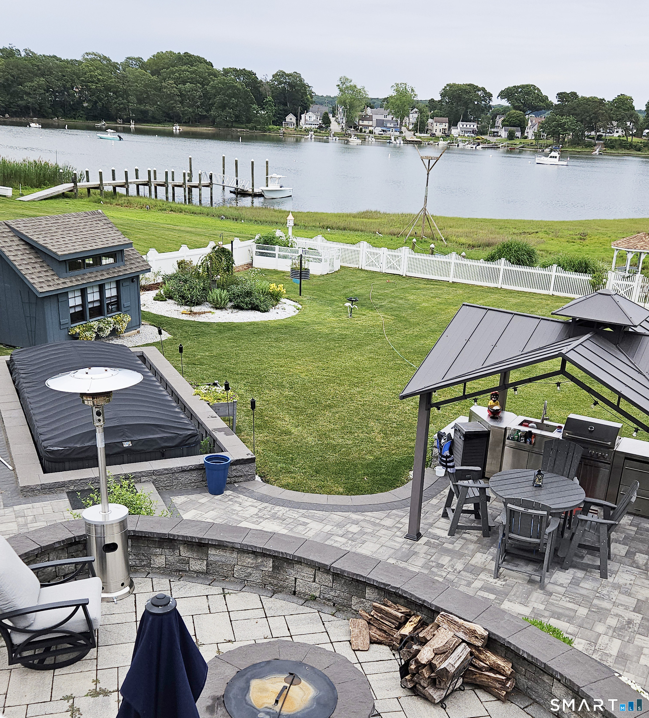 47 Oswegatchie Hills Road East Lyme, CT 06357 - Photo 20 of 40 a view of swimming pool with outdoor seating and yard
