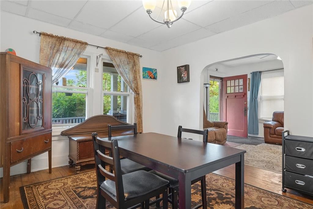 288 Bascom Avenue Pittsburgh, PA 15214 - Photo 8 of 32 a view of a dining room with furniture window and outside view
