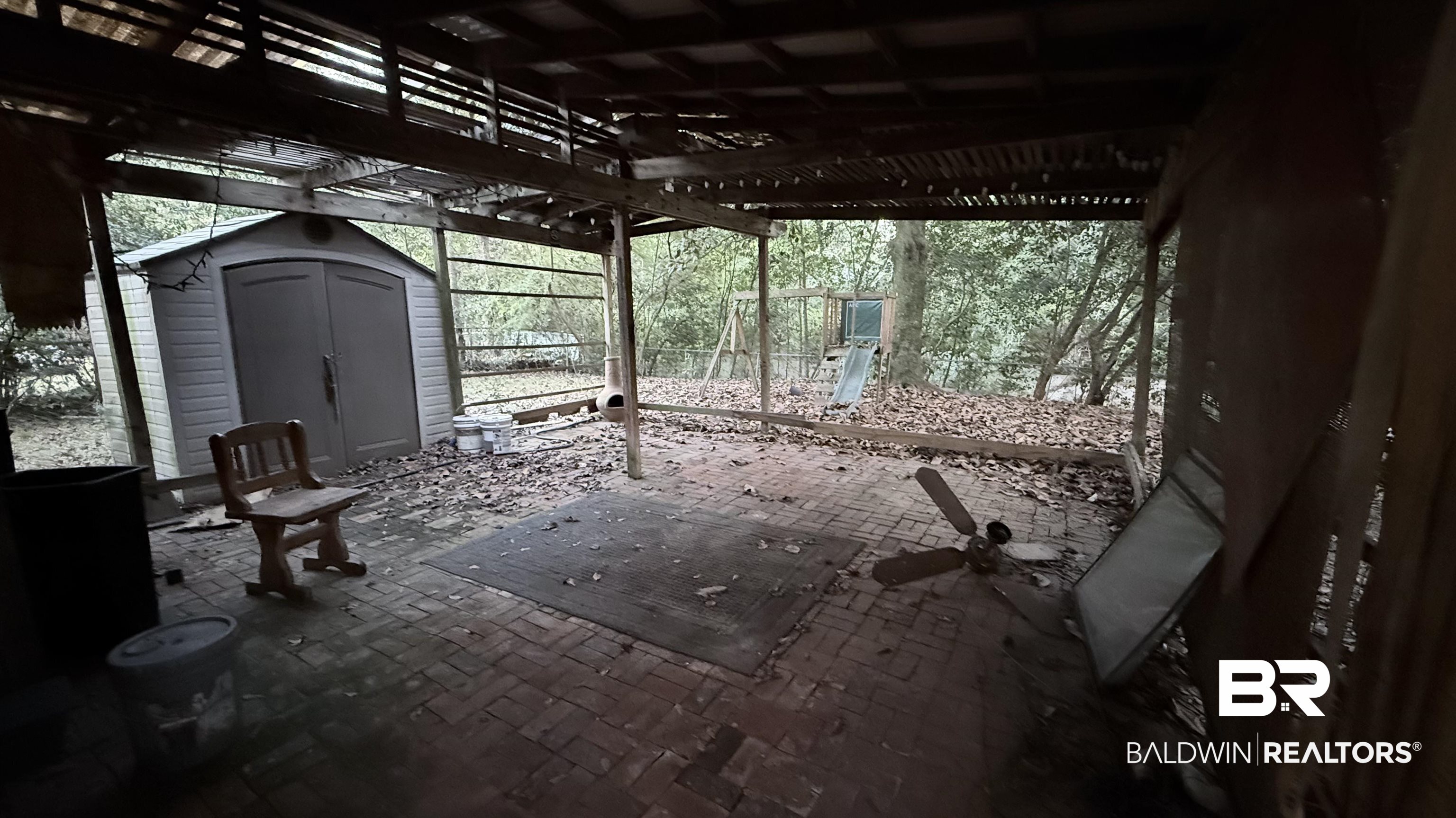 4131 Springdale Road Mobile, AL 36609 - Photo 6 of 28 covered back porch