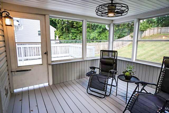 4572 Hidden Ridge Court Columbus, OH 43230 - Photo 16 of 43 Freshly Painted Screenporch, Decking, Patio & Privacy Fenced Yard.