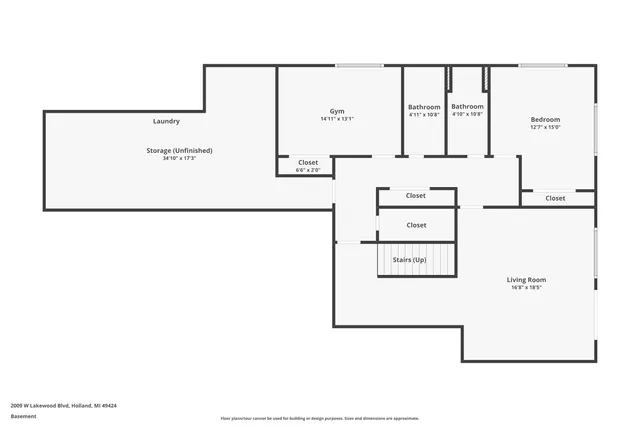 $950,000 | 2009 West Lakewood Boulevard, Holland, MI 49424