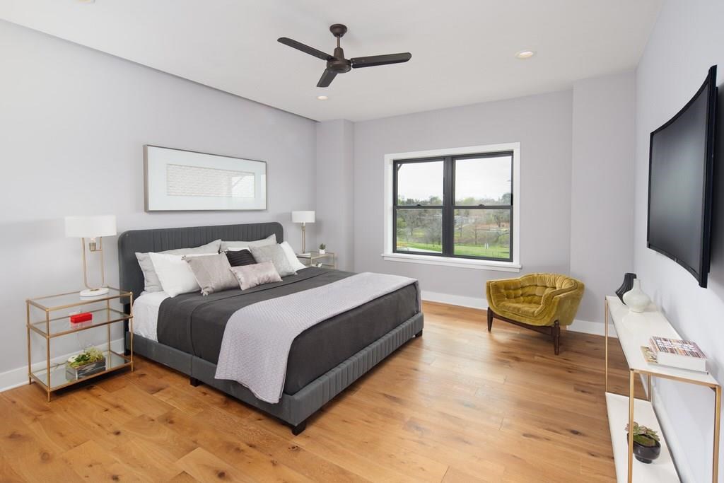 2117 Pershing Drive Austin, TX 78723 - Photo 12 of 30 Abundant and Luxury Master bedroom!!Surpris lighting feature :)
