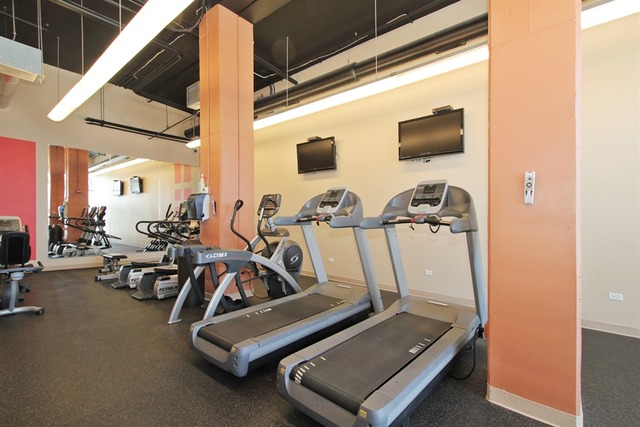 225 South Sangamon Street, Unit 512 Chicago, IL 60607 - Photo 11 of 11 a view of a room with gym equipment