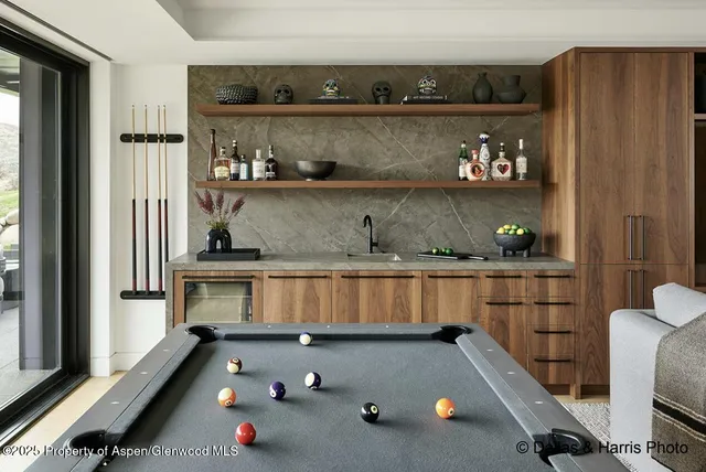 a front view of building with yard