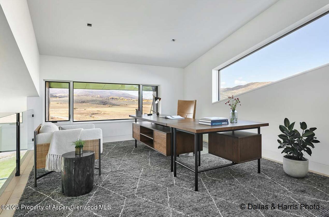 2196 Lazy O Road Snowmass, CO 81654 - Photo 53 of 59 a workspace with furniture and window