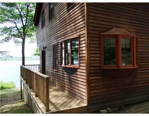 29 Sandshore Road Fryeburg, ME 04037 - Photo 23 of 25 Exterior Back. Easy entry into home...