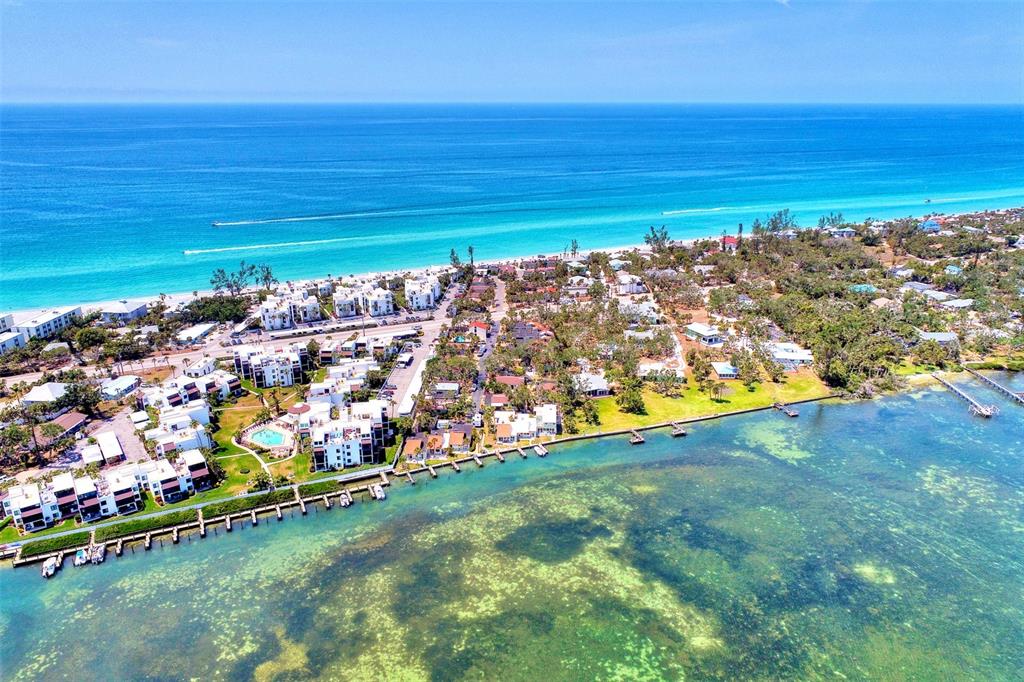 2985 North Beach Road, Unit C53 Englewood, FL 34223 - Photo 49 of 67 a view of a yard with an ocean