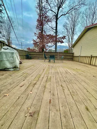 a view of outdoor space with garden