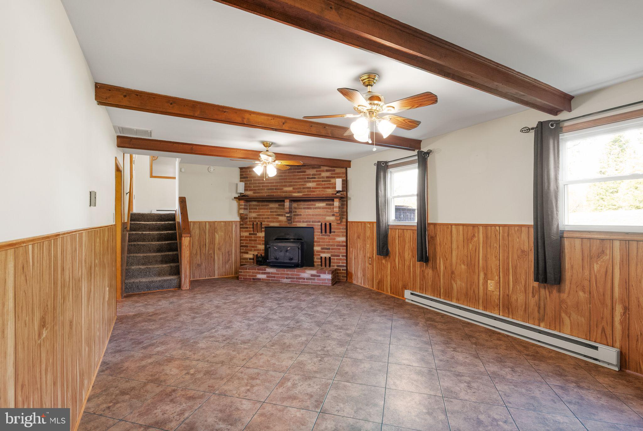 4106 Gene Hemp Road Jefferson, MD 21755 - Photo 29 of 51 Oversized Family Room w/Wood Stove