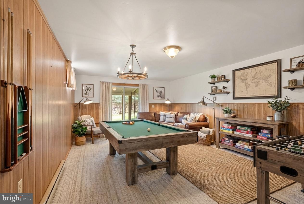 4106 Gene Hemp Road Jefferson, MD 21755 - Photo 40 of 51 Lower Level Recreation Room - Virtually Staged