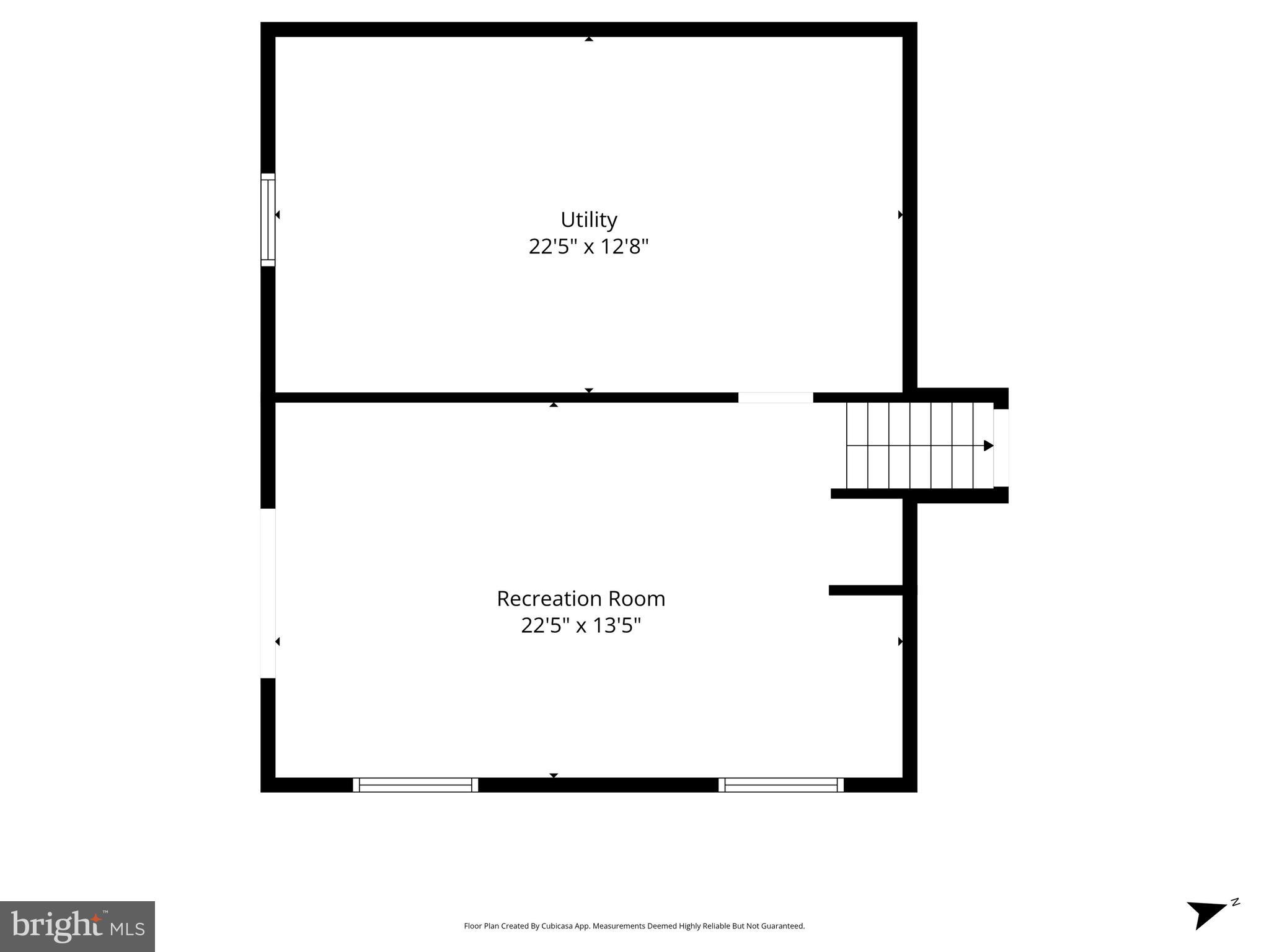 4106 Gene Hemp Road Jefferson, MD 21755 - Photo 50 of 51 Basement Floor Plan