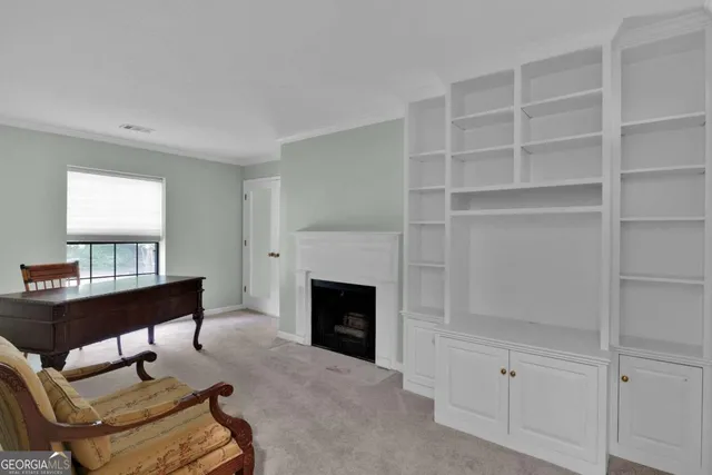 a bathroom with 2 sink and a mirror