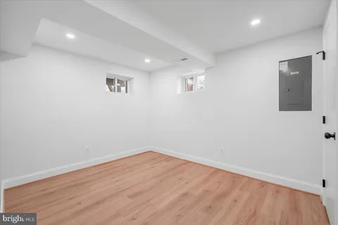 a view of empty room