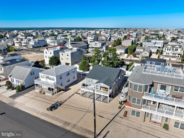front view of a building with a street