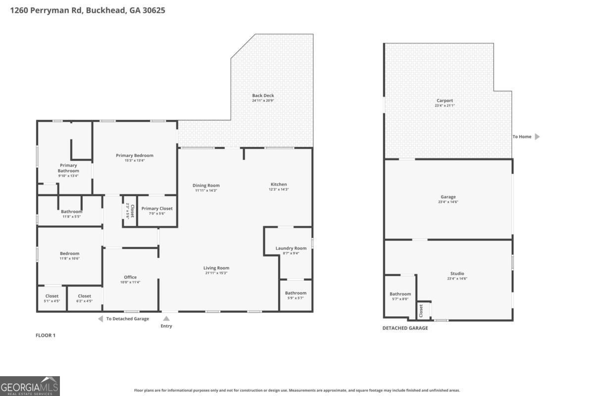 1260 Perryman Road Buckhead, GA 30625 - Photo 94 of 95