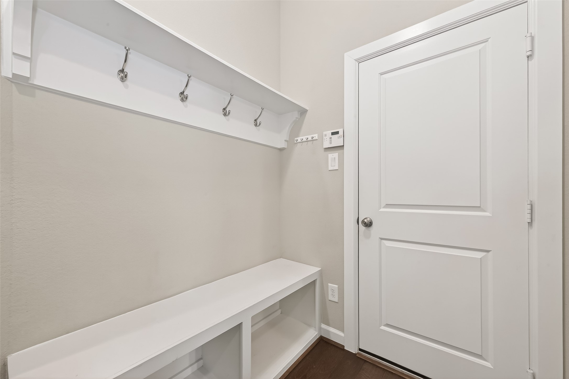 1307 Layla Sage Loop Richmond, TX 77406 - Photo 30 of 50 Mud drop zone with hanging racks and built-in storage.