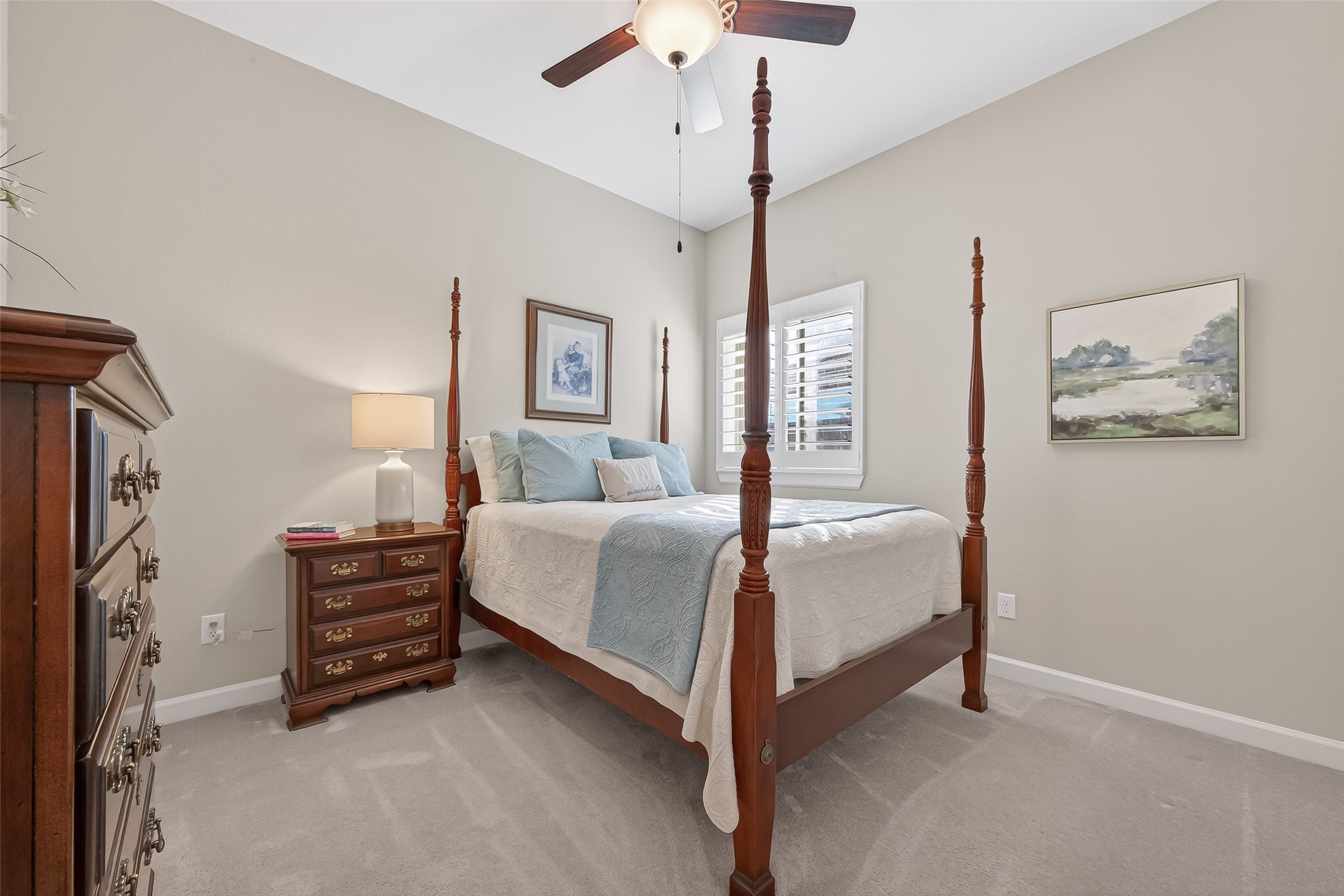 1307 Layla Sage Loop Richmond, TX 77406 - Photo 35 of 50 Bedroom 3 with plush carpeting and generous closet.