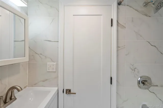 a bathroom with a sink