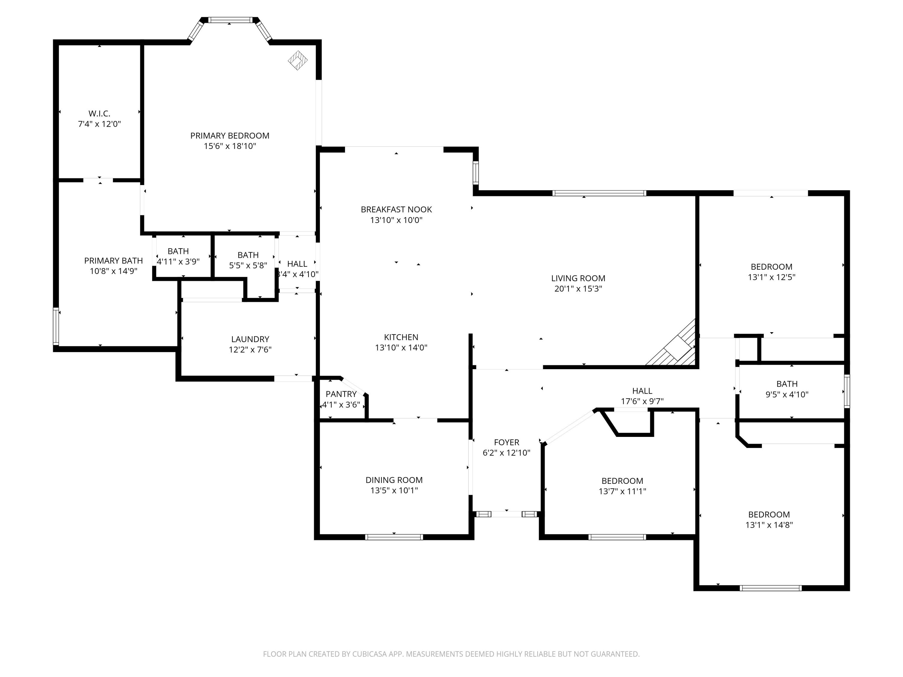14535 Molluc Drive Red Bluff, CA 96080 - Photo 72 of 72 a picture of a floor plan