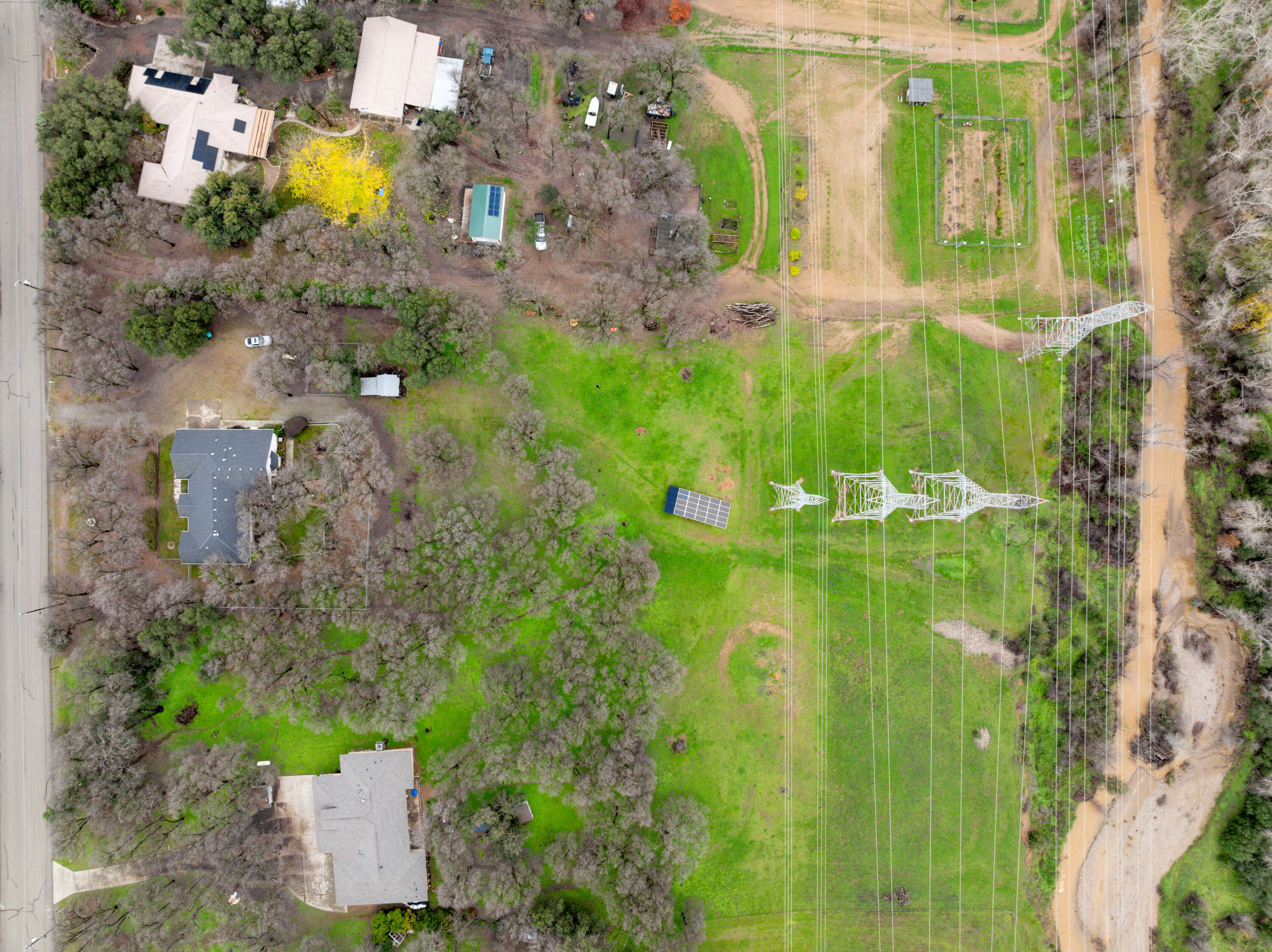 14535 Molluc Drive Red Bluff, CA 96080 - Photo 53 of 72 an aerial view of residential house with an outdoor space and seating