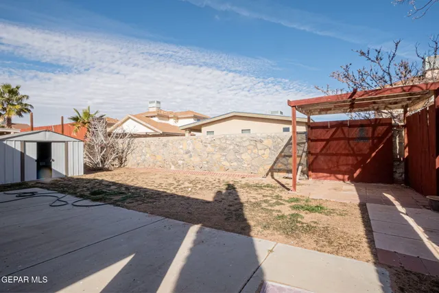a view of a balcony with an outdoor space