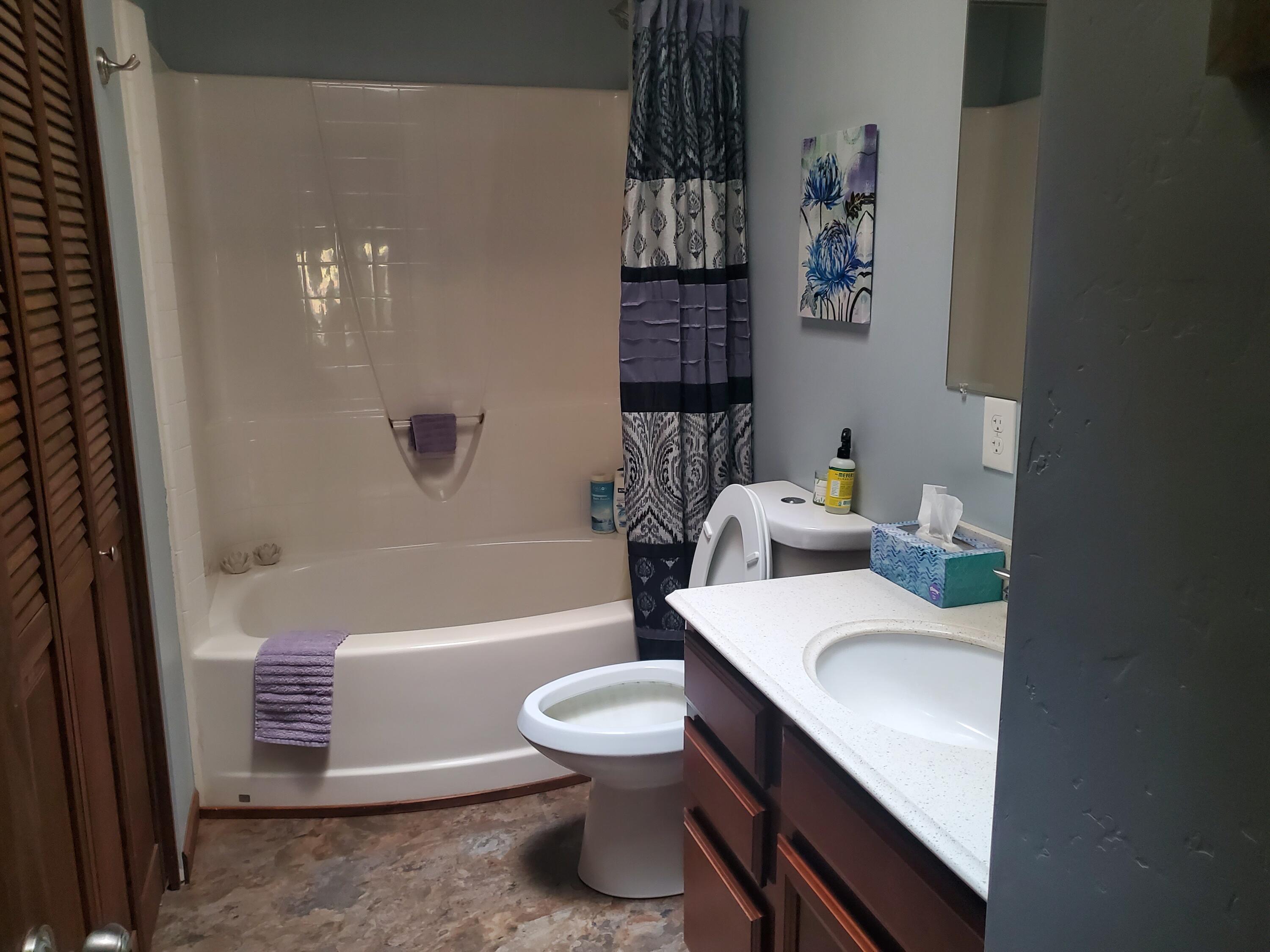 22915 Bliss Road Sprague River, OR 97639 - Photo 18 of 23 a bathroom with a sink a toilet and shower
