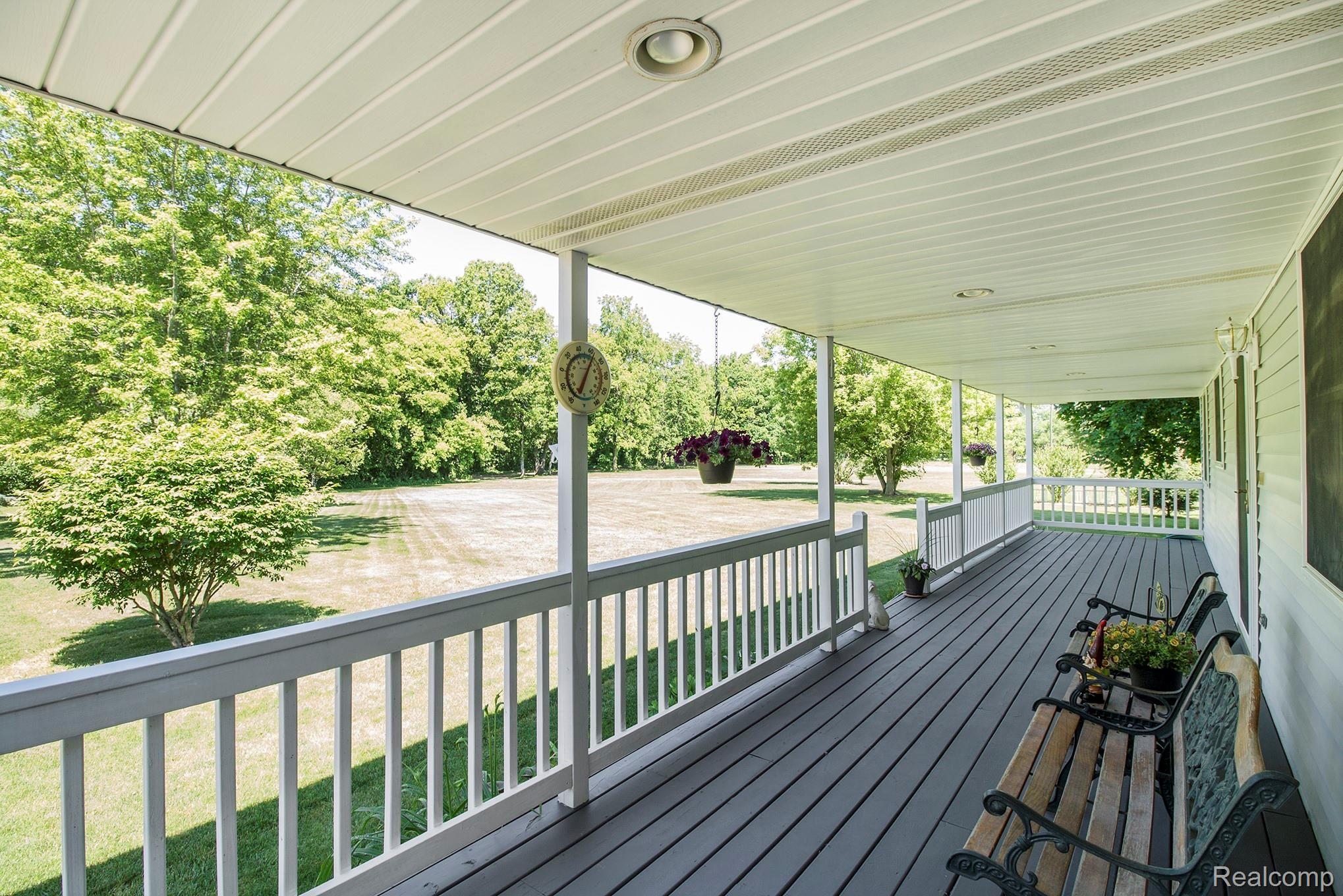 Large Covered Front Porch