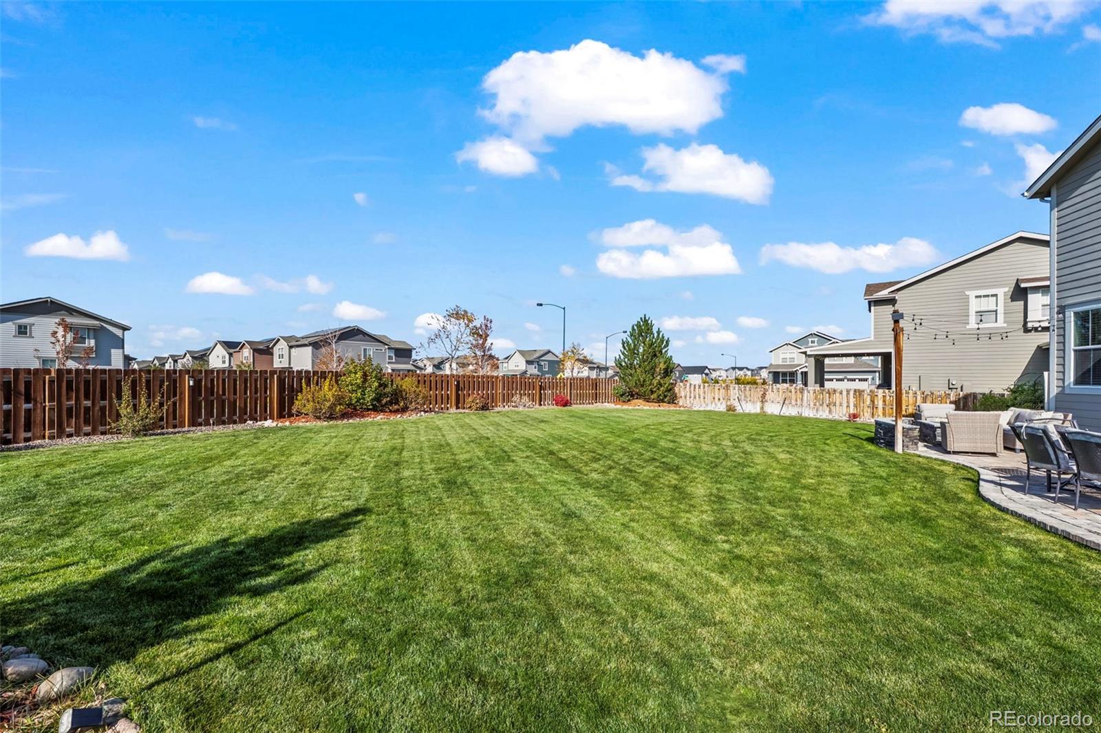 10985 Wheeling Street Commerce City, CO 80022 - Photo 30 of 45 a view of a big yard in front of a house