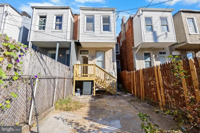 a view of a house with many windows