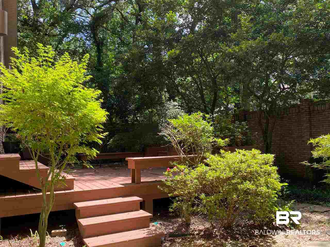 350 Grand Avenue Fairhope, AL 36532 - Photo 31 of 38 Backyard Raised Deck