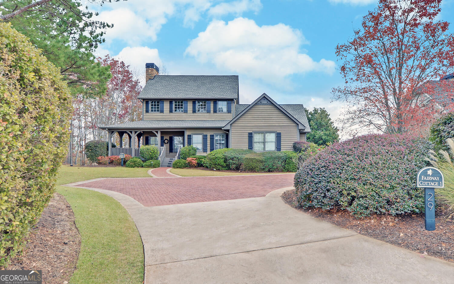 29 Cottage Lane Toccoa, GA 30577 - Photo 49 of 49 a front view of a house with yard and trees