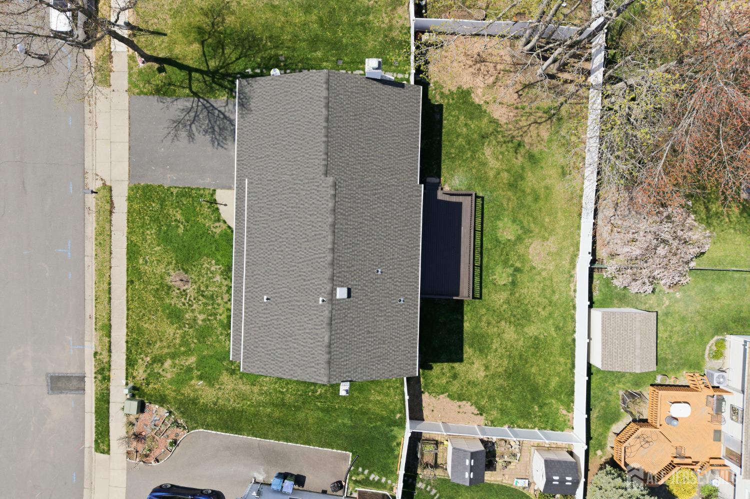 7 Oberlin Court Edison, NJ 08820 - Photo 39 of 45 an aerial view of a house with a yard