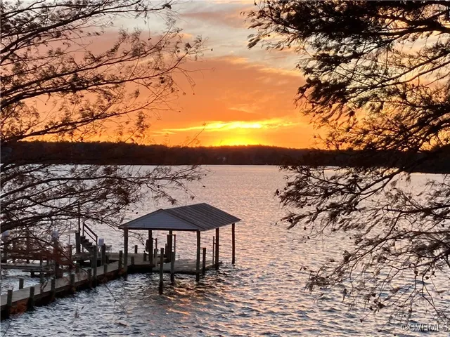 a view of living room and dining room
